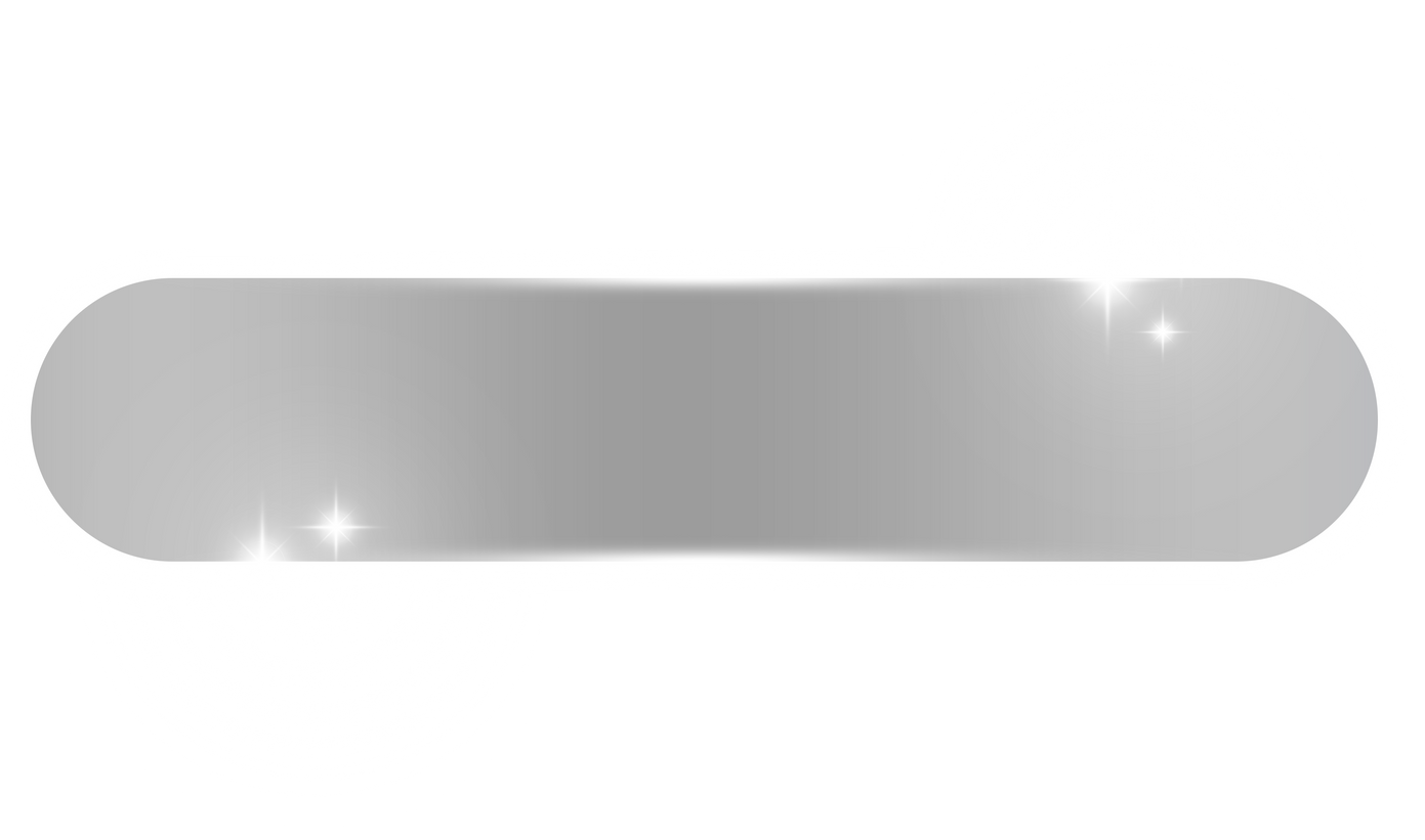silver banner and topic bar sparkle flash light