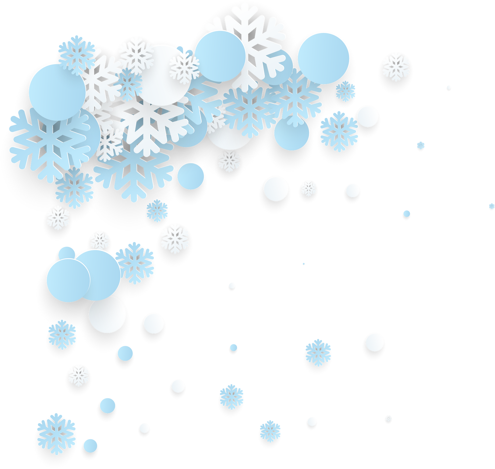 Paper Snowflakes Element