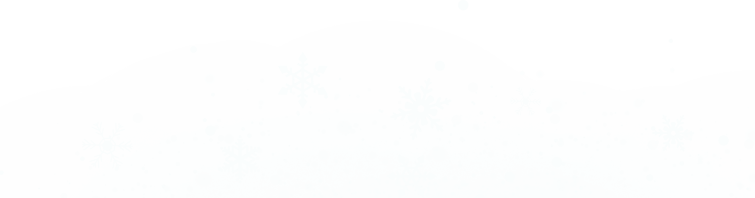 Shiny Snowflakes Illustration